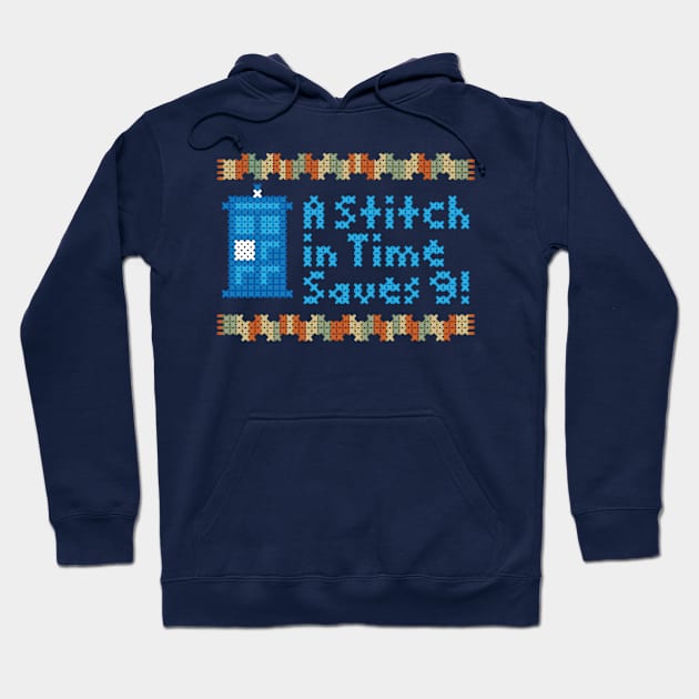 A Stitch in Time Hoodie by MJ